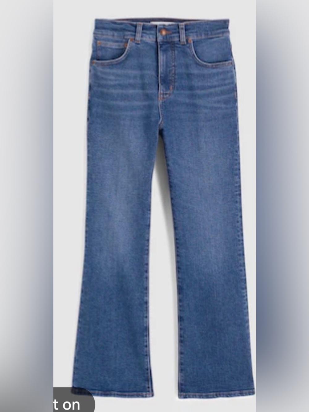 Madewell The Tall Vintage Flare Blue Jeans Women's Size 27T